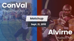 Matchup: ConVal vs. Alvirne  2018