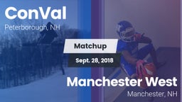 Matchup: ConVal vs. Manchester West  2018