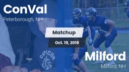 Matchup: ConVal vs. Milford  2018