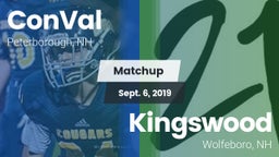 Matchup: ConVal vs. Kingswood  2019