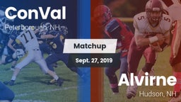 Matchup: ConVal vs. Alvirne  2019