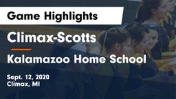 ******-Scotts  vs Kalamazoo Home School Game Highlights - Sept. 12, 2020