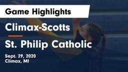******-Scotts  vs St. Philip Catholic  Game Highlights - Sept. 29, 2020