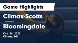 ******-Scotts  vs Bloomingdale Game Highlights - Oct. 24, 2020