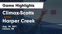 ******-Scotts  vs Harper Creek  Game Highlights - Aug. 28, 2021