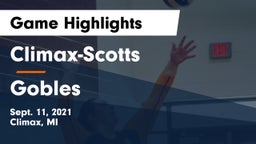 ******-Scotts  vs Gobles  Game Highlights - Sept. 11, 2021