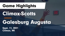 ******-Scotts  vs Galesburg Augusta Game Highlights - Sept. 11, 2021