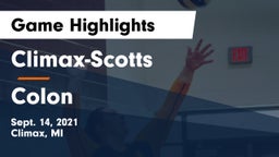 ******-Scotts  vs Colon  Game Highlights - Sept. 14, 2021