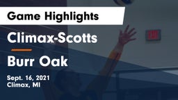 ******-Scotts  vs Burr Oak Game Highlights - Sept. 16, 2021