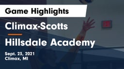 ******-Scotts  vs Hillsdale Academy Game Highlights - Sept. 23, 2021