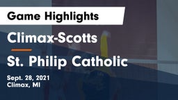 ******-Scotts  vs St. Philip Catholic  Game Highlights - Sept. 28, 2021