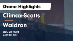 ******-Scotts  vs Waldron Game Highlights - Oct. 28, 2021