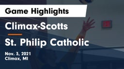 ******-Scotts  vs St. Philip Catholic  Game Highlights - Nov. 3, 2021