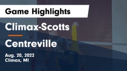 ******-Scotts  vs Centreville  Game Highlights - Aug. 20, 2022