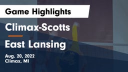 ******-Scotts  vs East Lansing  Game Highlights - Aug. 20, 2022