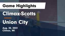 ******-Scotts  vs Union City Game Highlights - Aug. 20, 2022