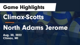 ******-Scotts  vs North Adams Jerome  Game Highlights - Aug. 30, 2022