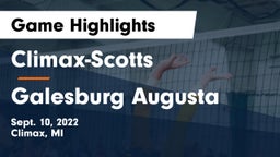 ******-Scotts  vs Galesburg Augusta Game Highlights - Sept. 10, 2022