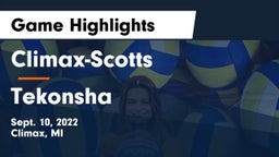 ******-Scotts  vs Tekonsha Game Highlights - Sept. 10, 2022