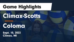 ******-Scotts  vs Coloma Game Highlights - Sept. 10, 2022