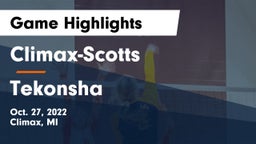 ******-Scotts  vs Tekonsha Game Highlights - Oct. 27, 2022