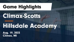 ******-Scotts  vs Hillsdale Academy Game Highlights - Aug. 19, 2023