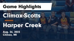 ******-Scotts  vs Harper Creek  Game Highlights - Aug. 26, 2023