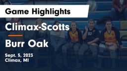 ******-Scotts  vs Burr Oak Game Highlights - Sept. 5, 2023