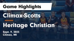 ******-Scotts  vs Heritage Christian Game Highlights - Sept. 9, 2023