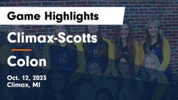 ******-Scotts  vs Colon  Game Highlights - Oct. 12, 2023