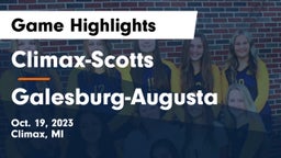 ******-Scotts  vs Galesburg-Augusta  Game Highlights - Oct. 19, 2023