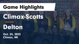 ******-Scotts  vs Delton Game Highlights - Oct. 24, 2023