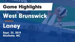West Brunswick  vs Laney  Game Highlights - Sept. 23, 2019