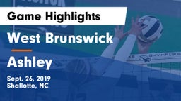 West Brunswick  vs Ashley  Game Highlights - Sept. 26, 2019