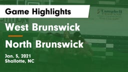 West Brunswick  vs North Brunswick  Game Highlights - Jan. 5, 2021