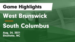 West Brunswick  vs South Columbus  Game Highlights - Aug. 24, 2021