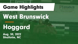 West Brunswick  vs Hoggard  Game Highlights - Aug. 30, 2022