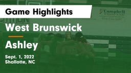 West Brunswick  vs Ashley  Game Highlights - Sept. 1, 2022