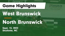 West Brunswick  vs North Brunswick  Game Highlights - Sept. 13, 2022