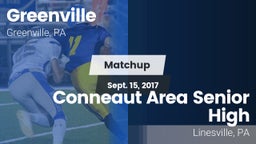 Matchup: Greenville vs. Conneaut Area Senior High 2017