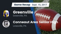 Recap: Greenville  vs. Conneaut Area Senior High 2017