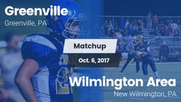 Matchup: Greenville vs. Wilmington Area  2017