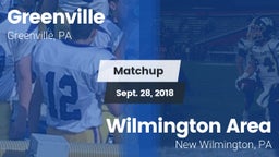 Matchup: Greenville vs. Wilmington Area  2018