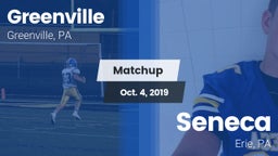 Matchup: Greenville vs. Seneca  2019