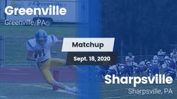 Matchup: Greenville vs. Sharpsville  2020