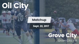 Matchup: Oil City vs. Grove City  2017