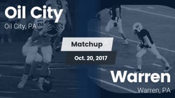 Matchup: Oil City vs. Warren  2017