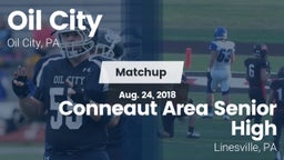 Matchup: Oil City vs. Conneaut Area Senior High 2018