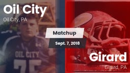 Matchup: Oil City vs. Girard  2018