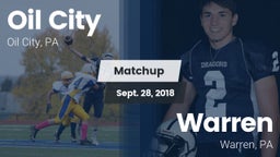 Matchup: Oil City vs. Warren  2018